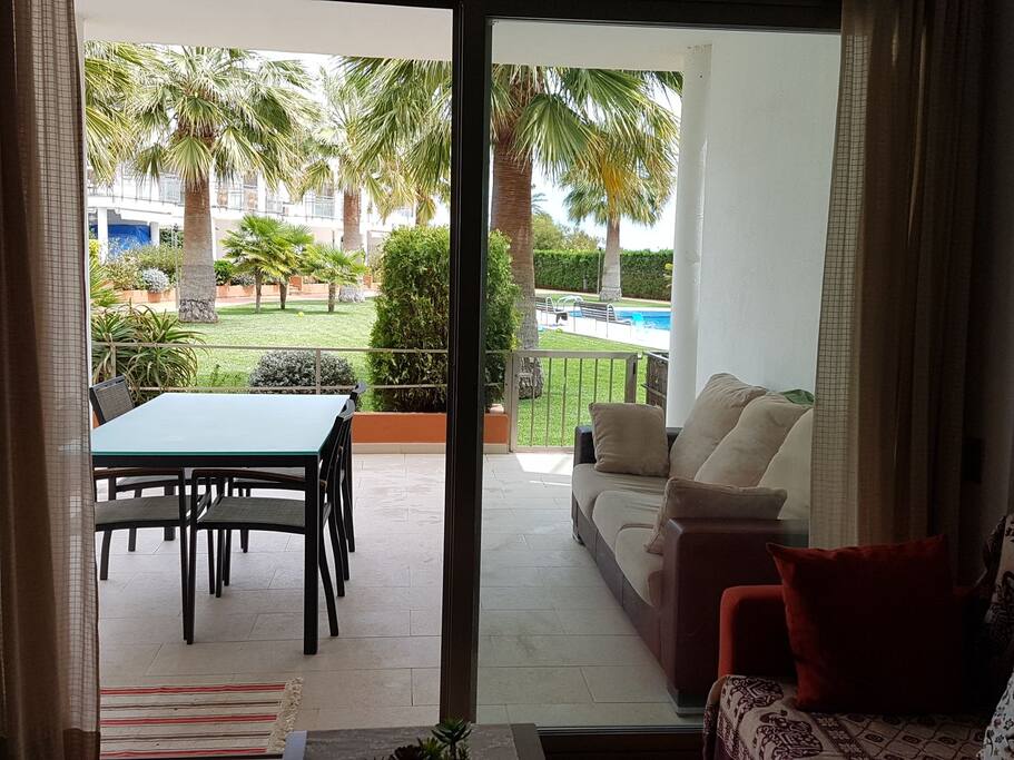 Terraza y zonas comunes