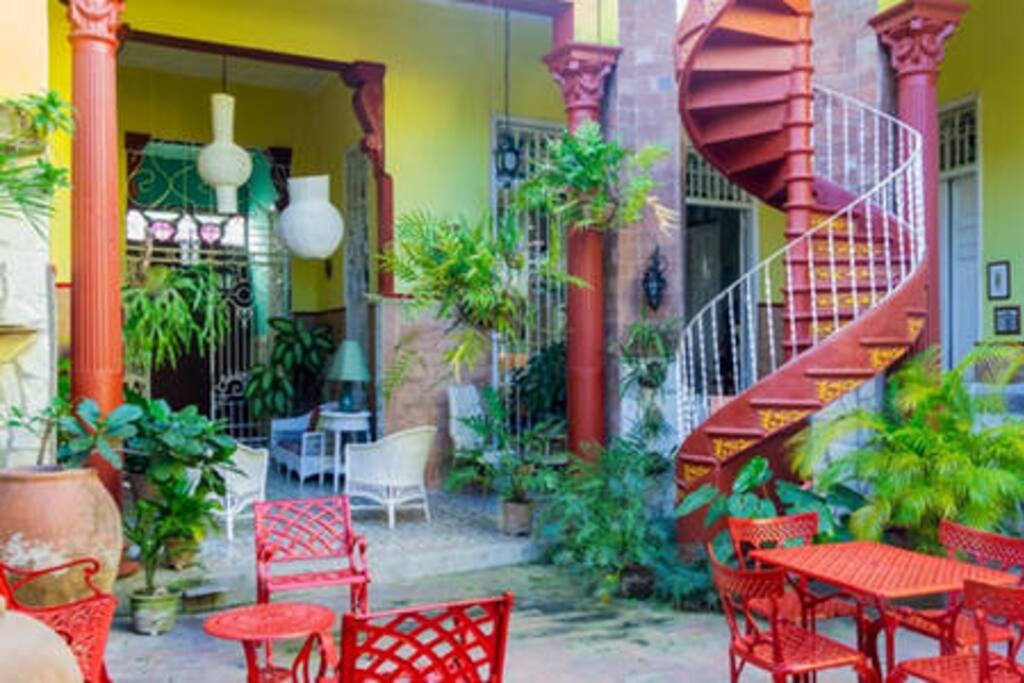 Terraza interior: ideal para descansar