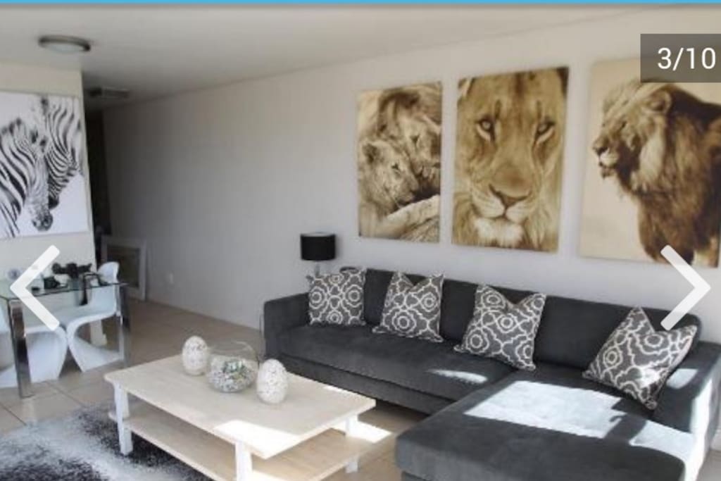 Well lit lounge