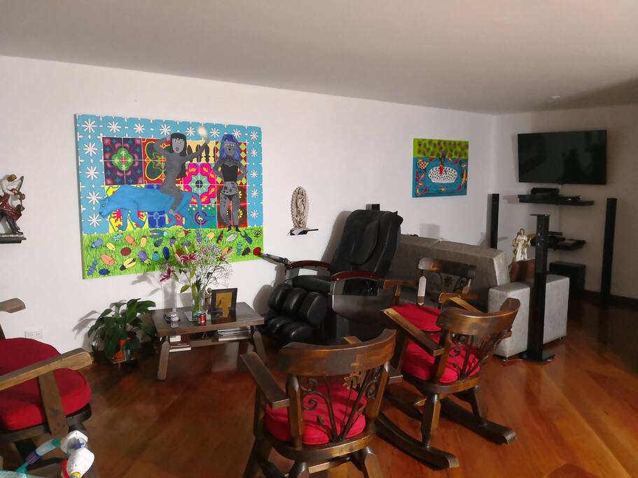 Sala y zona de entretenimiento