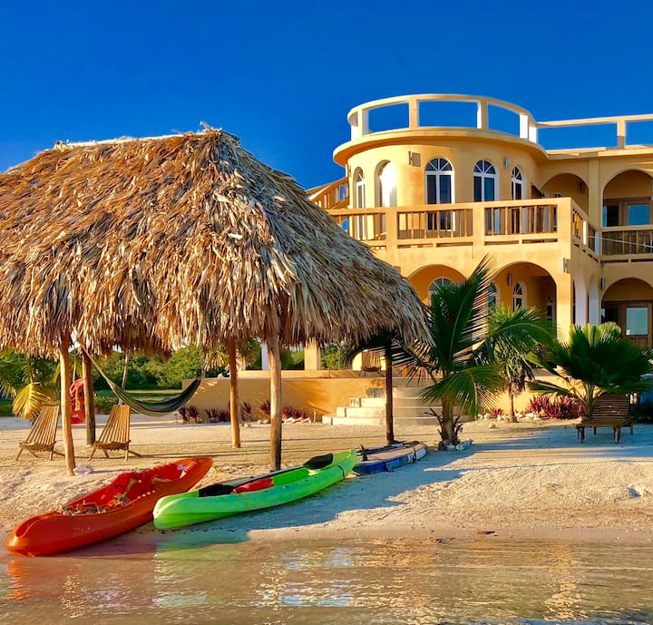 Caribbean Beachfront Villa II w/POOL Villas for Rent in