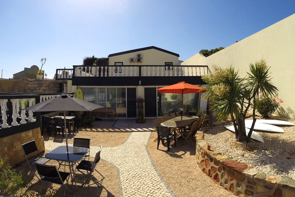 PRIVATE TERRACE IN FRONT OF BOTH APARTMENTS