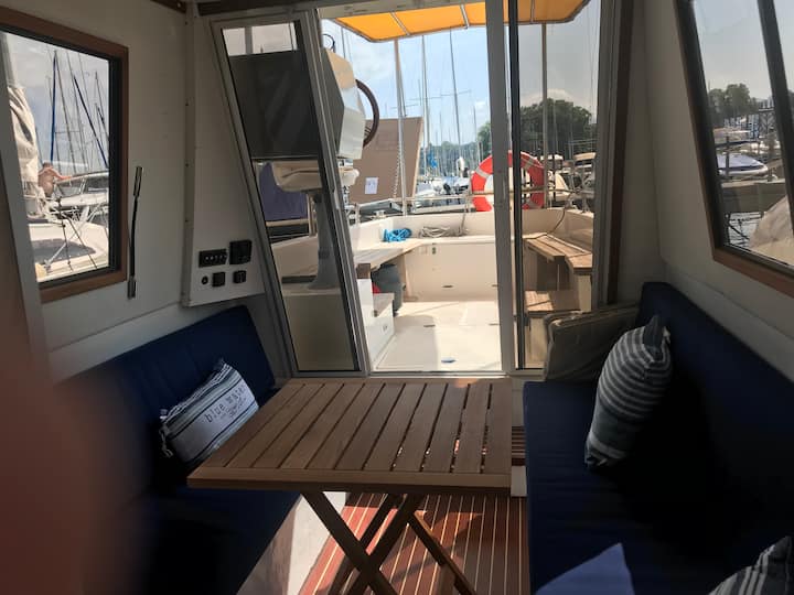 Solar Floatinn, Bateau Sans Permis, Zéro éMission - Ginebra