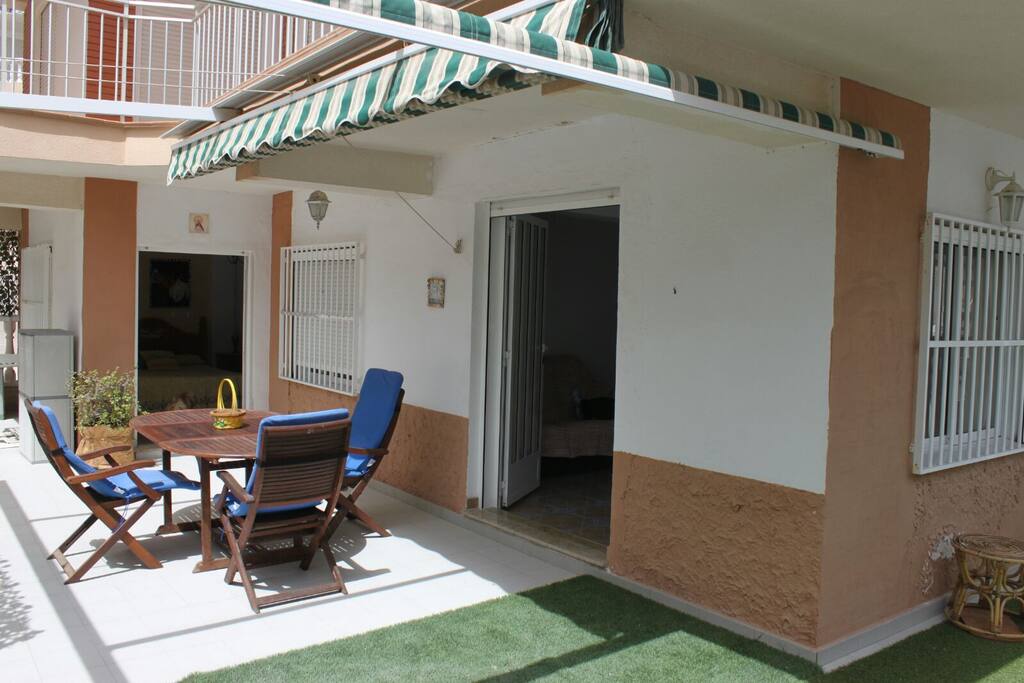 Mesa en terraza