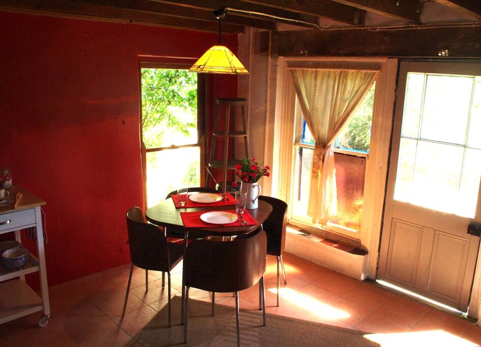Downstairs kitchen and dining