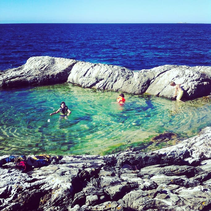 Our local and almost secret pool.