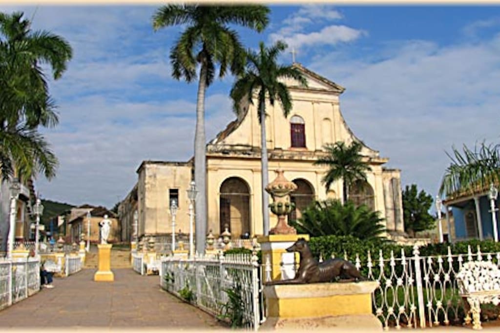 Plaza Mayor, Trinidad's main square