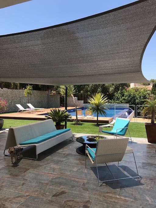 Shared Terrace and Pool Area