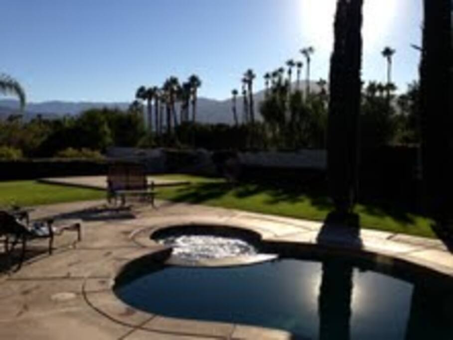 Watch beautiful sunsets over Santa Rosa Mountains