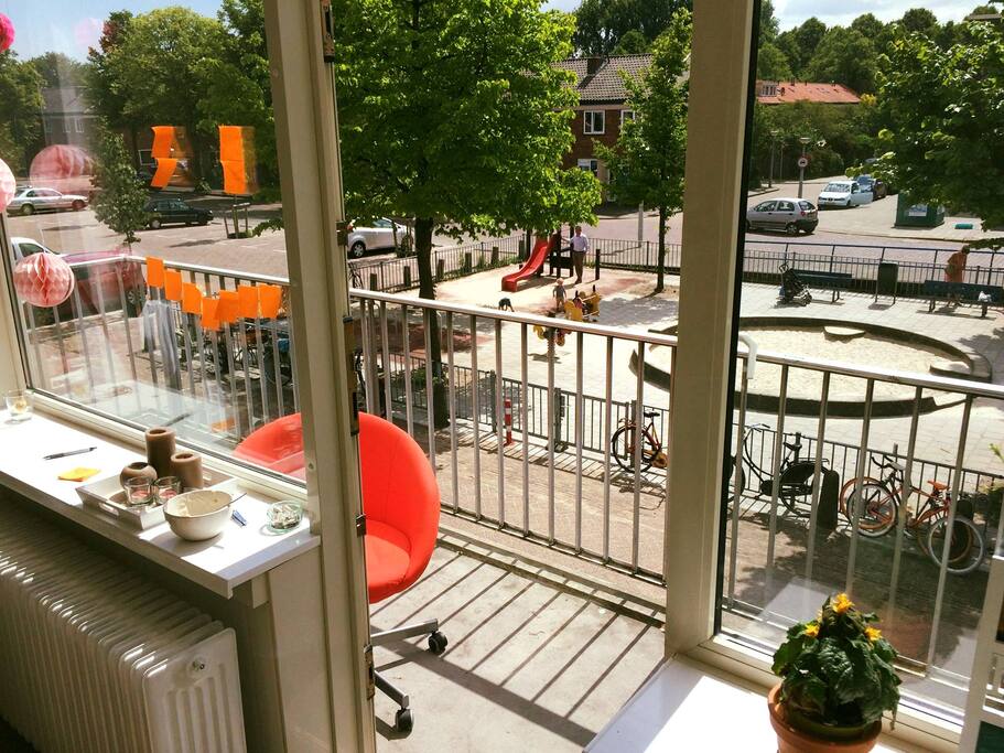 Large terrace