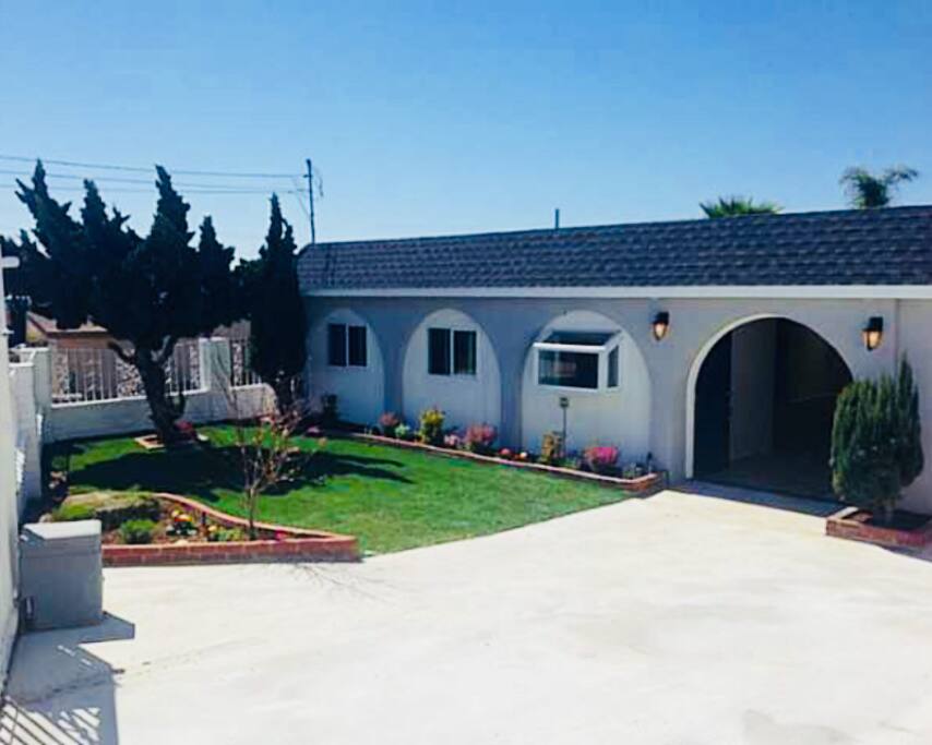 Front of the house