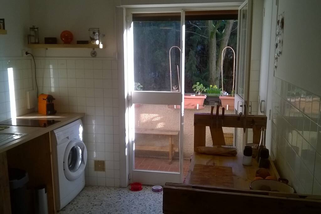 la cuisine le matin..