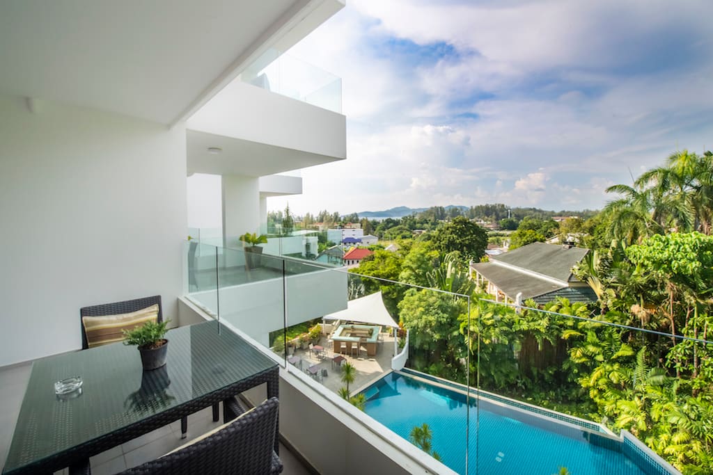 relaxing Balcony with View