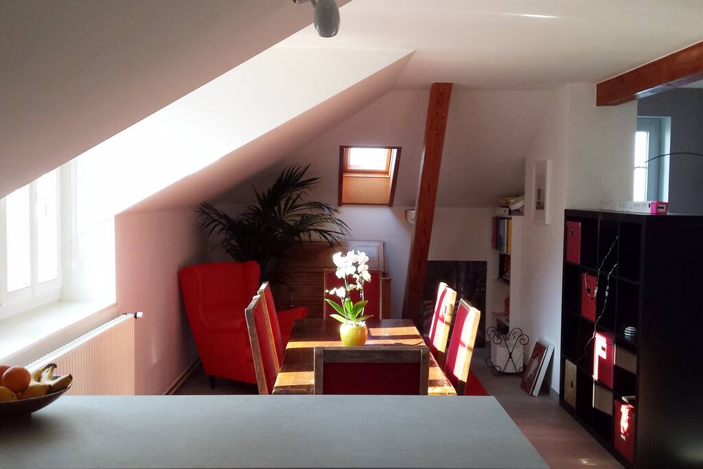 The living room