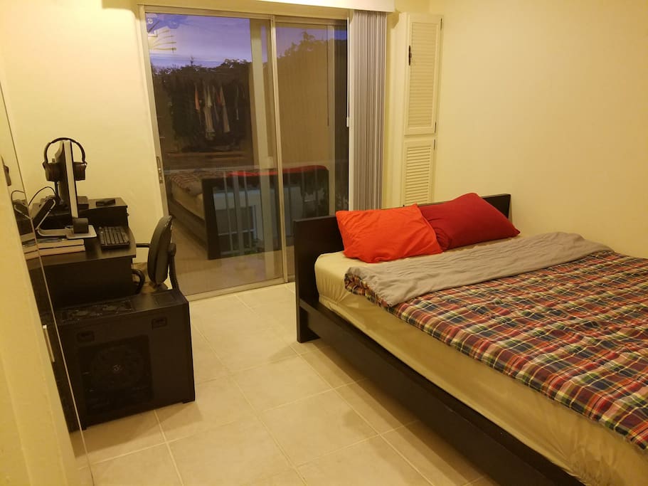Bedroom 1 with queen bed
