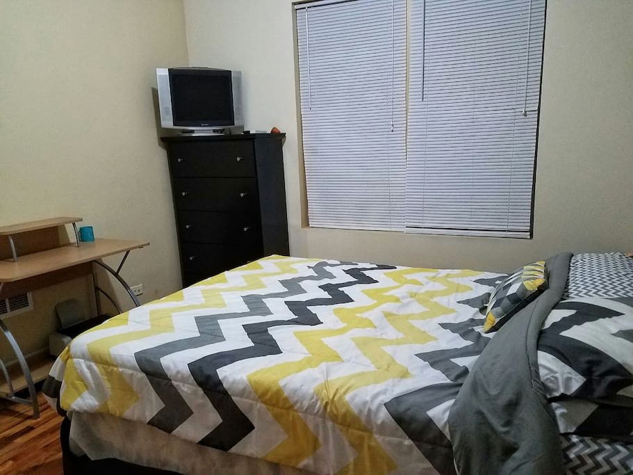 PRIVATE bedroom on upper level