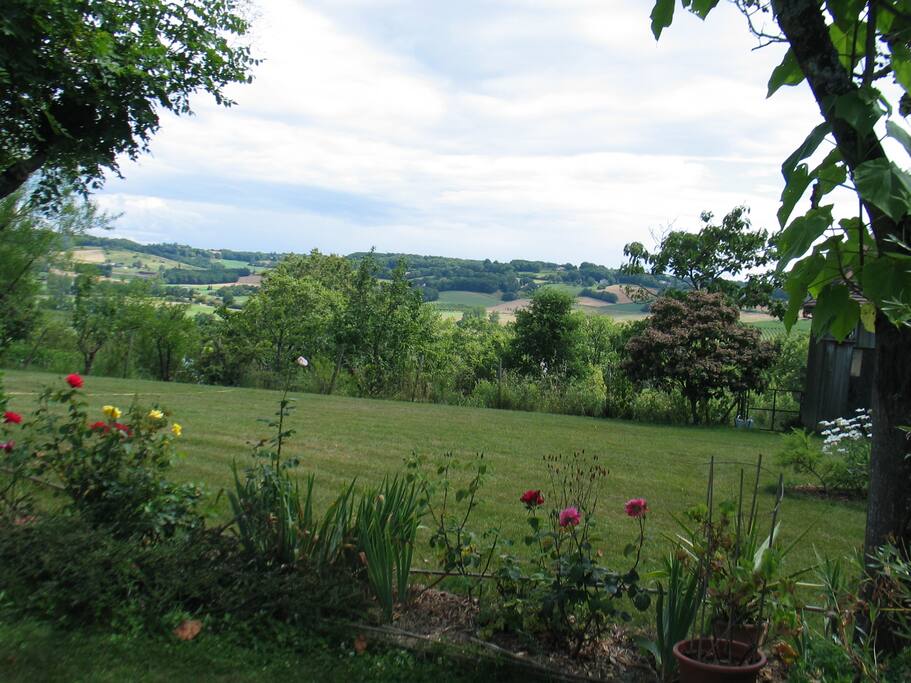 Vue sur la vallée