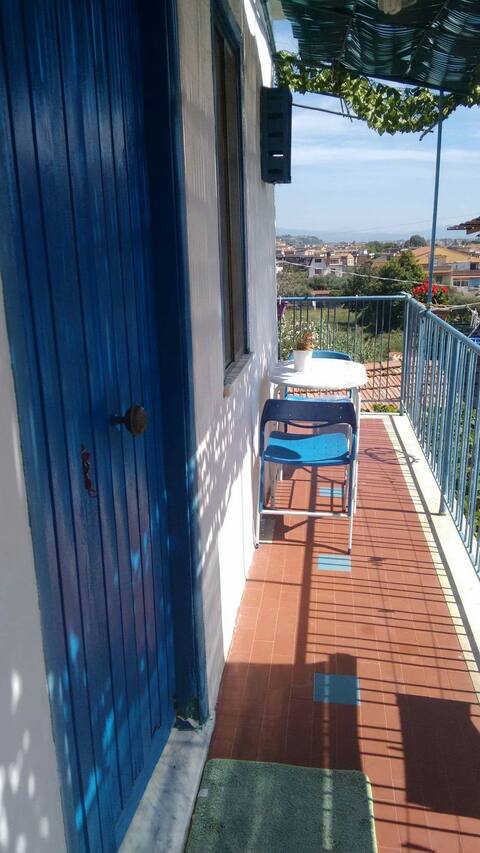 Cheap apartment 
near the sea and the village