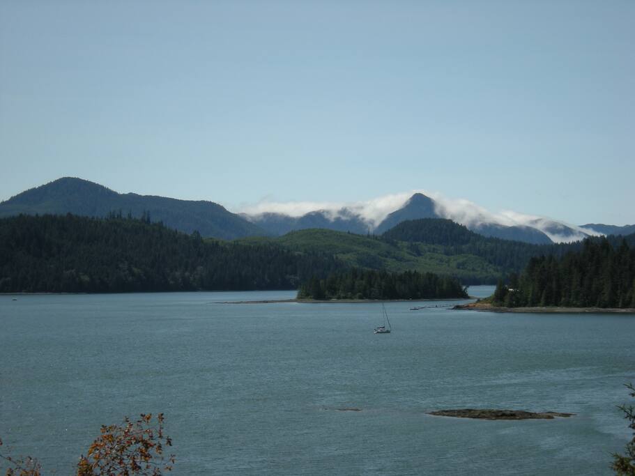 Panoramic view of the islands
