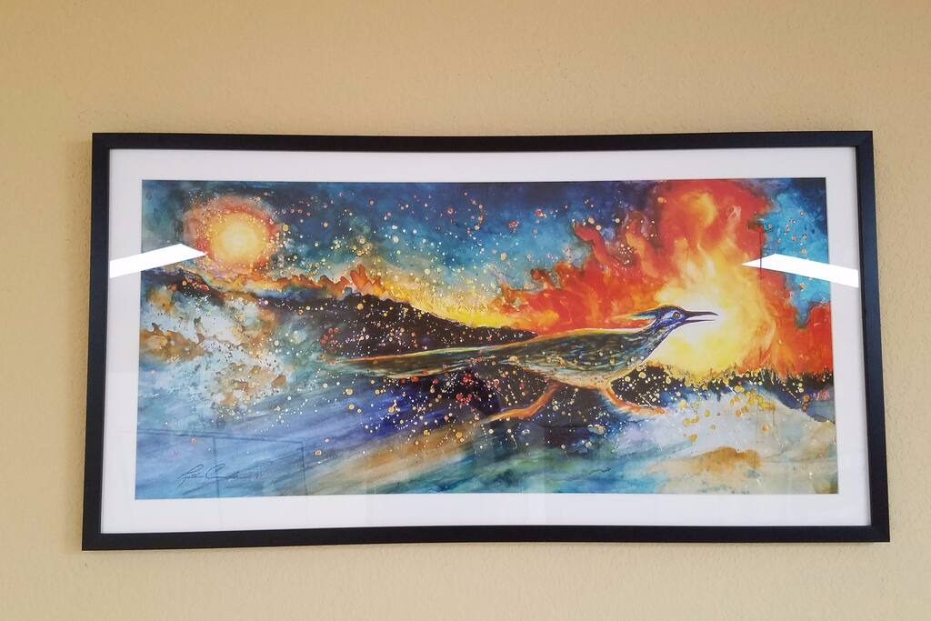 Fiery Roadrunner