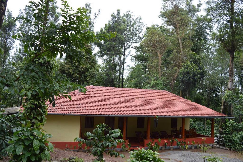 front view of the cottage