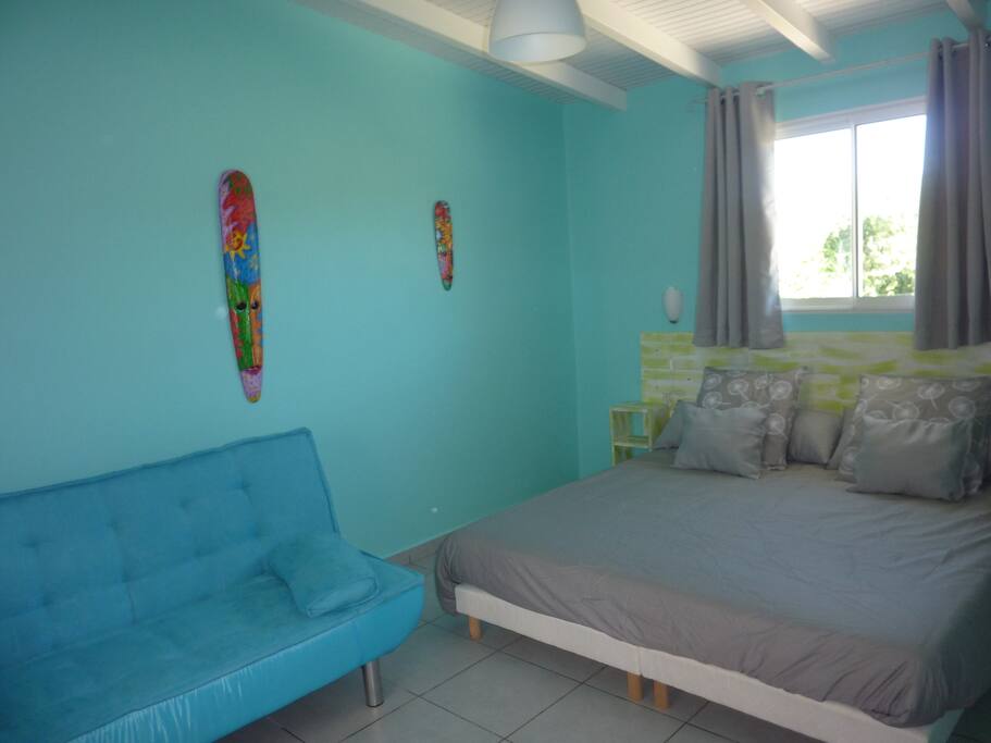 chambre climatise avec lit 180/200