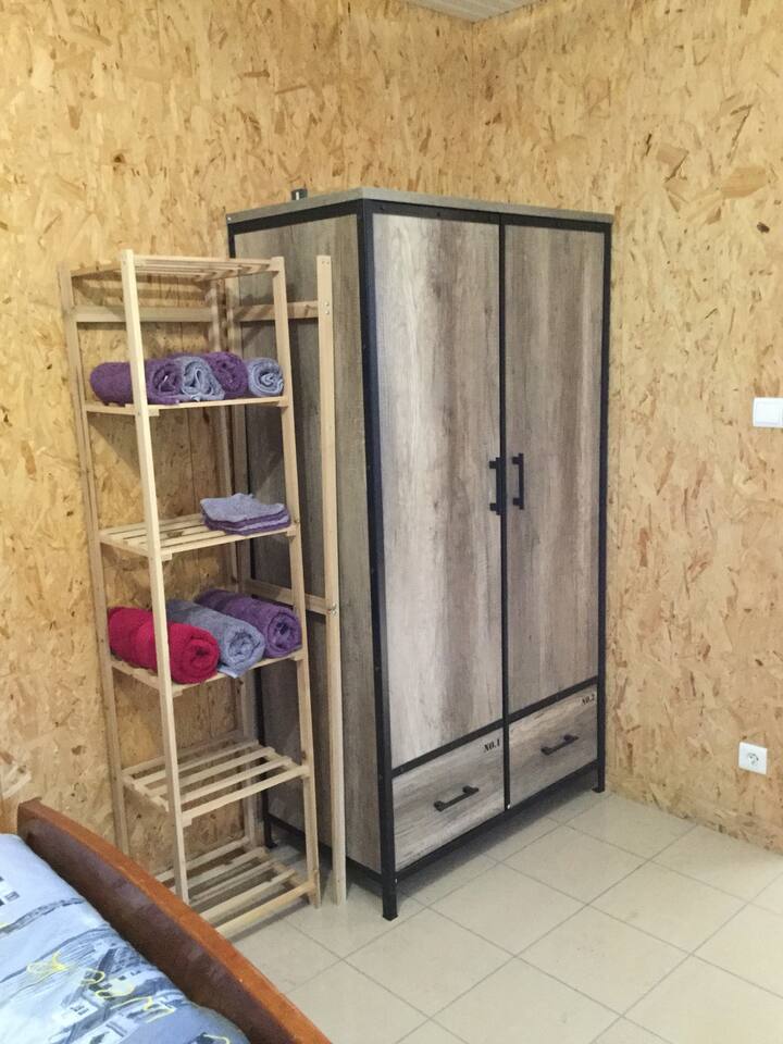 Toallas y sábanas incluidas 