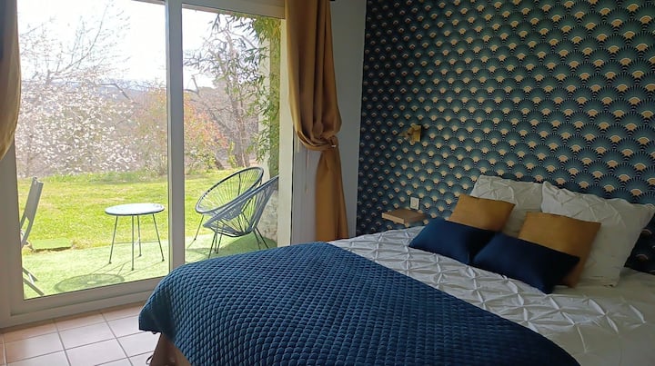 3 Chambres Meublées 6-8 Pers Avec Piscine Et Spa - Francia
