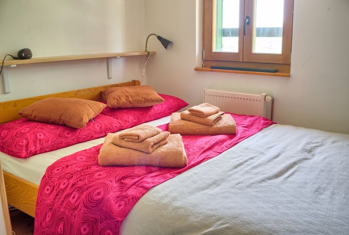 Chumba cha kulala  chenye kitanda/chumba cha watu wawili kitanda 1 kwa watu wawili