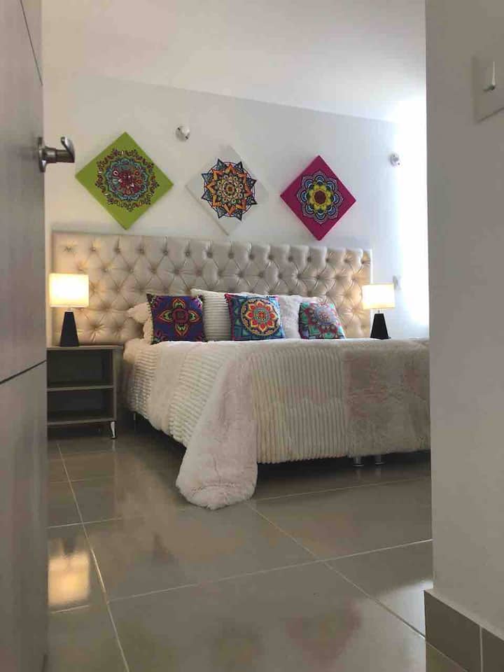 Beautiful master bedroom