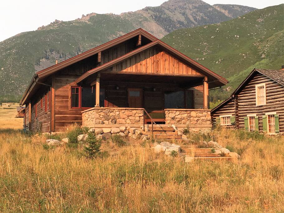 Newly rebuilt cabin