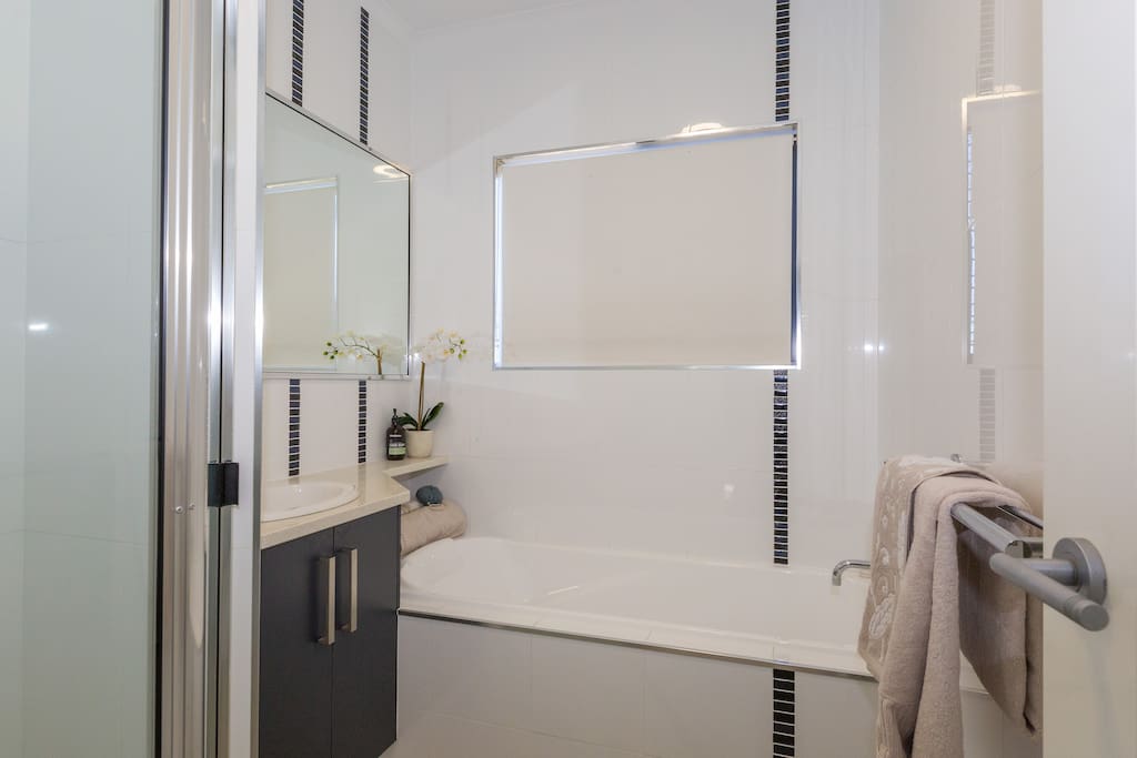 Main Bathroom with separate toilet