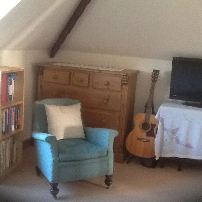 comfortable airey space in the room