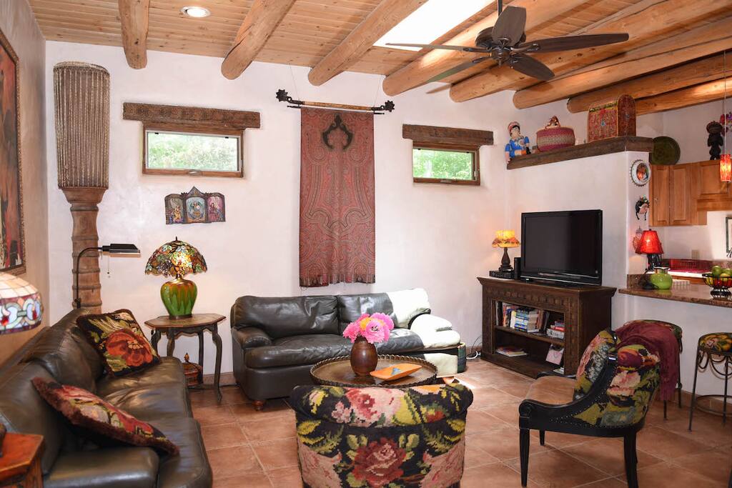 Comfortable seating areas
