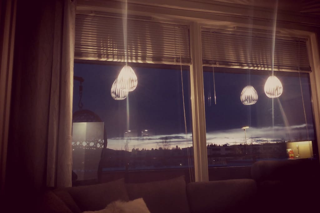 Living room night