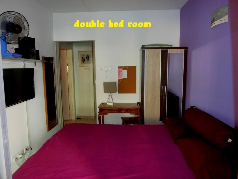 fully furnished room