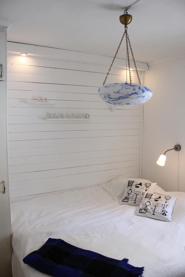 Bedroom 1 with two beds in double bed.