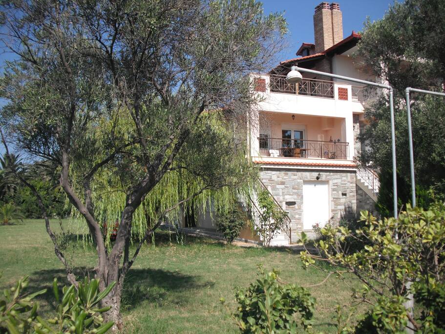 Situated in a natural green environment