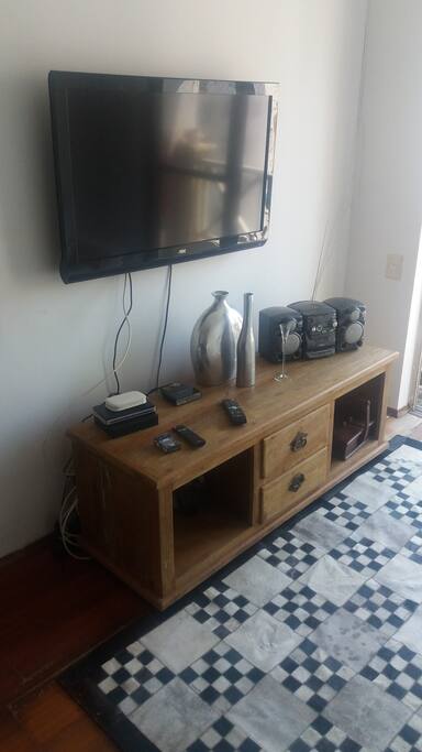 Parte da sala de estar