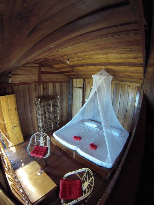 inside double bungalows