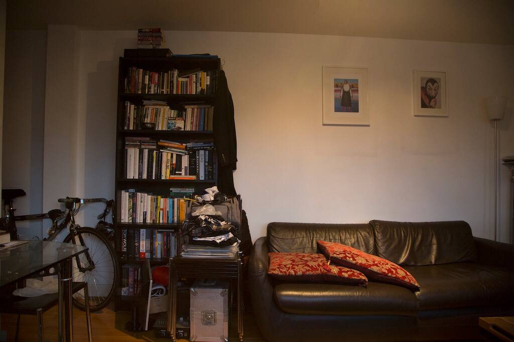 A spacious living room.