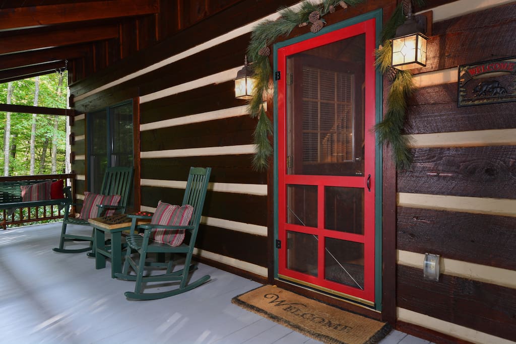 Relax on the easily accessible front porch or choose one of the two back porches.
