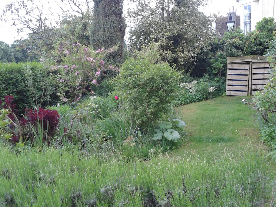 Your private front garden.