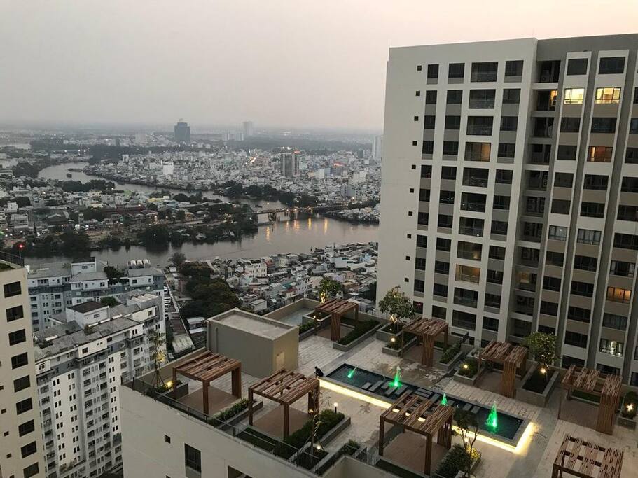 View from living room