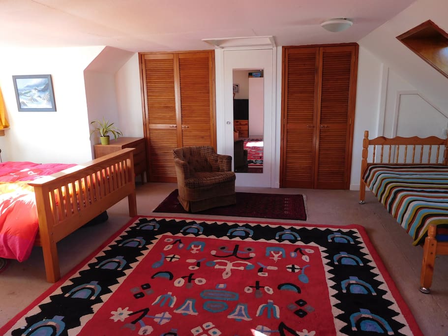 large attic room