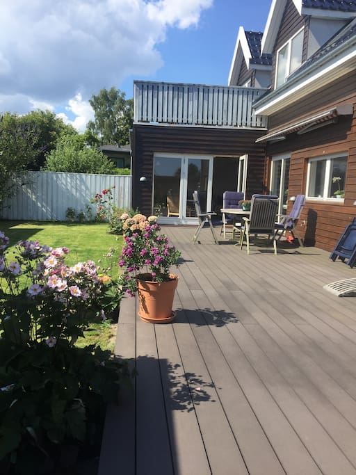Deck and Garden