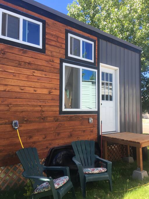 Front porch and sitting area