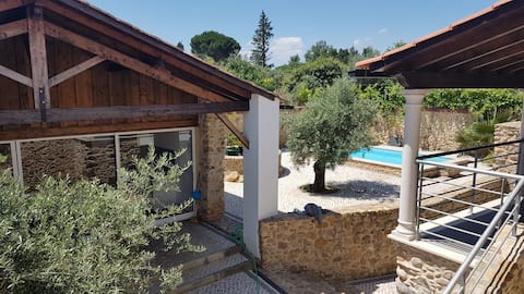 Old farmhouse renovated into a charming villa