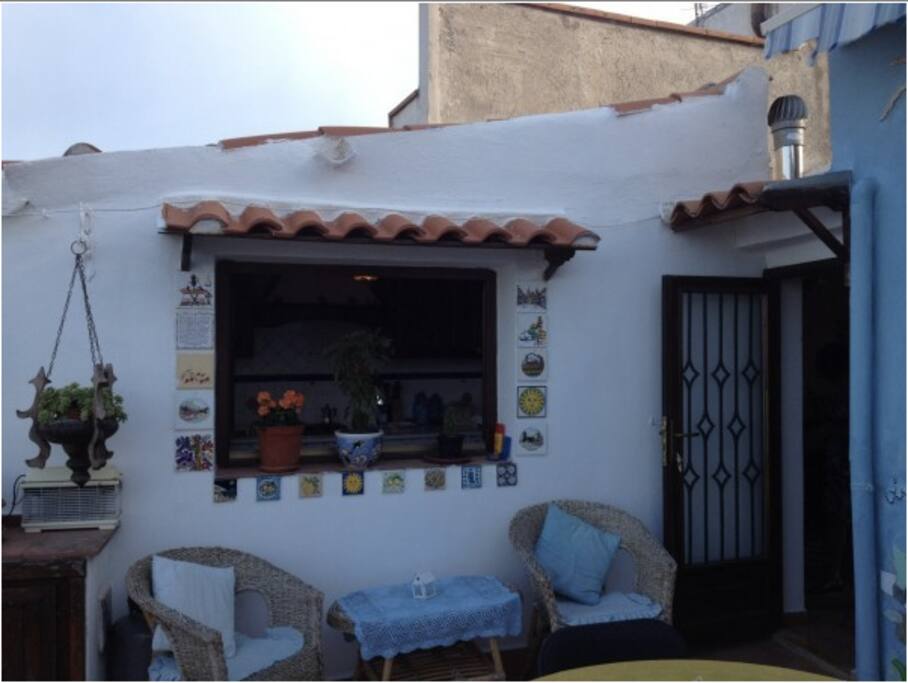 open kitchen