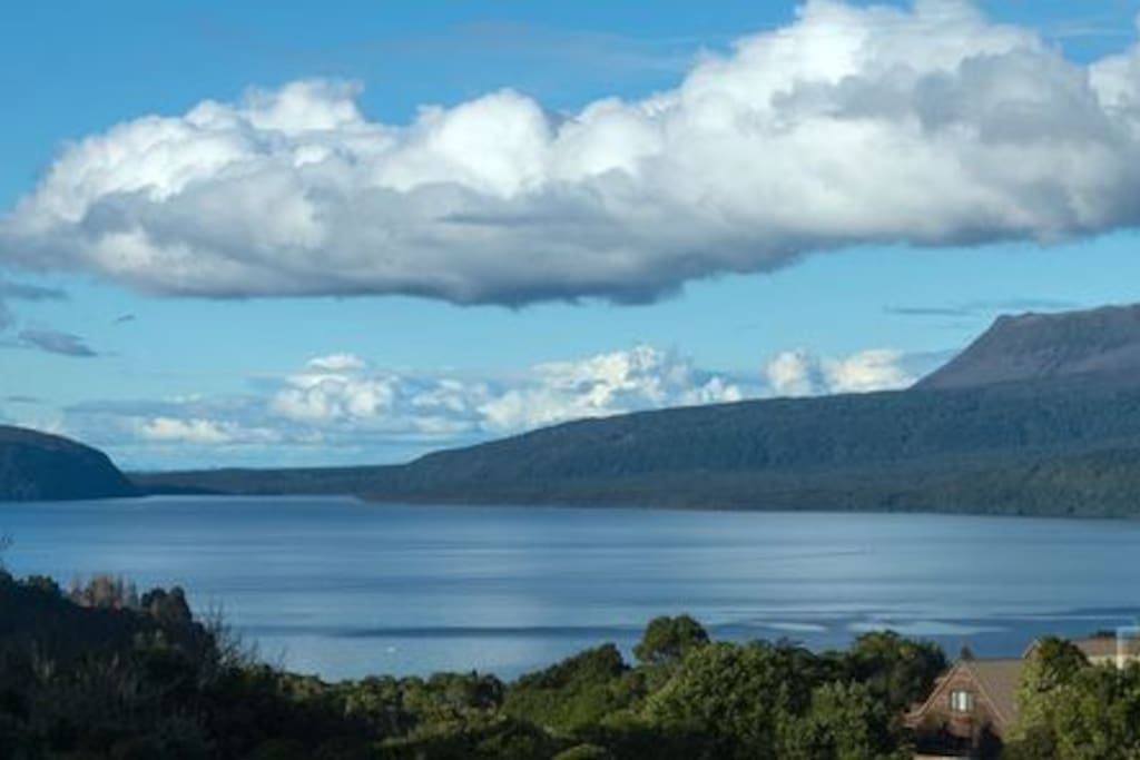 This is the view - and it changes every hour